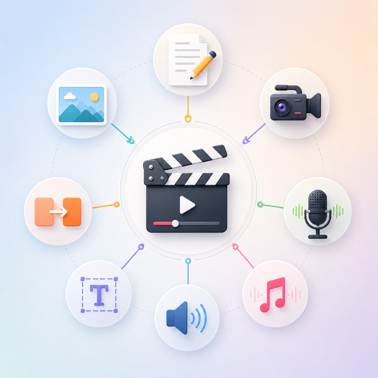 Ingredients to Video